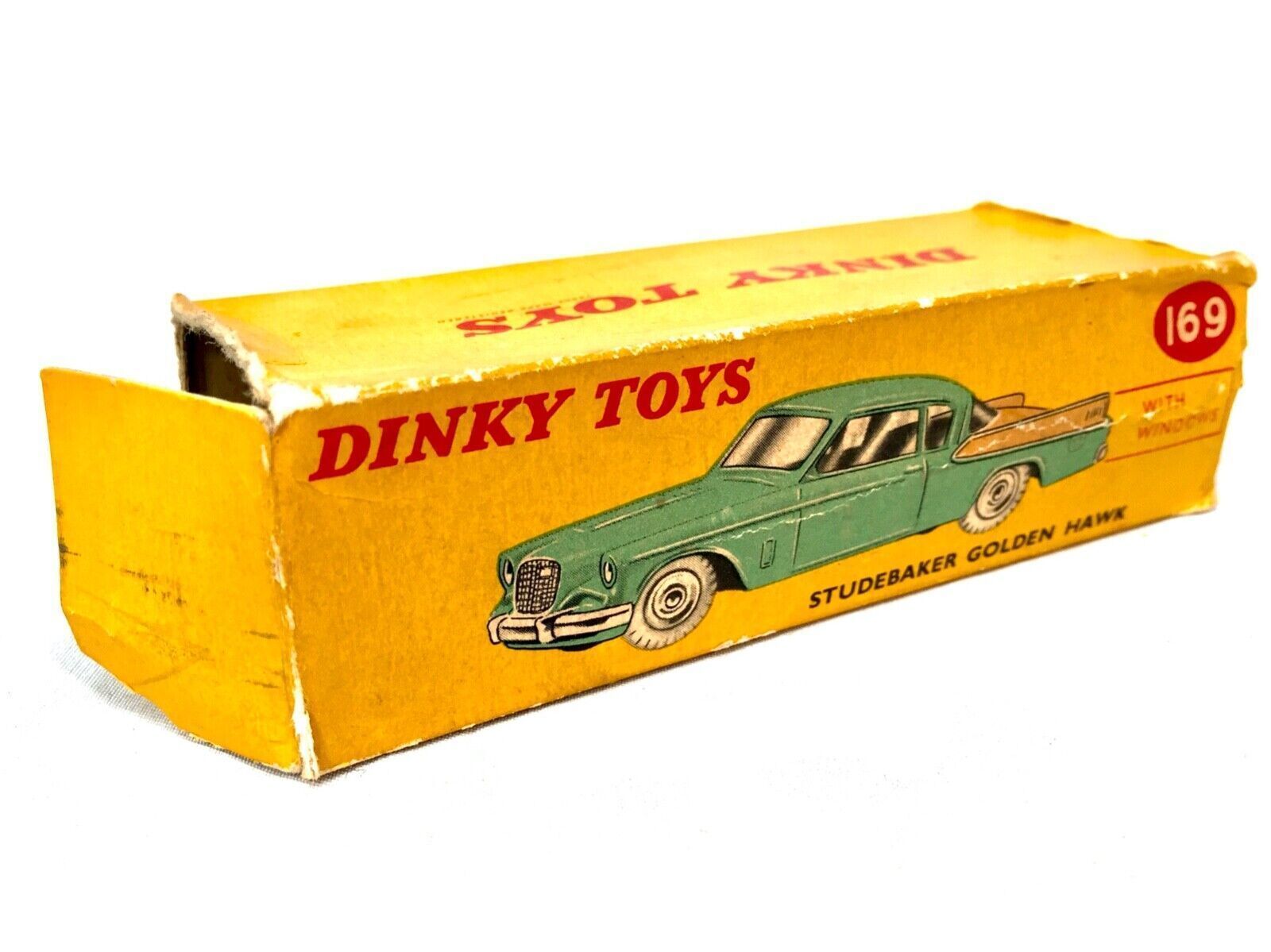 Vintage Dinky Toys 169 Studebaker Golden Hawk In Green & Cream photo furniture