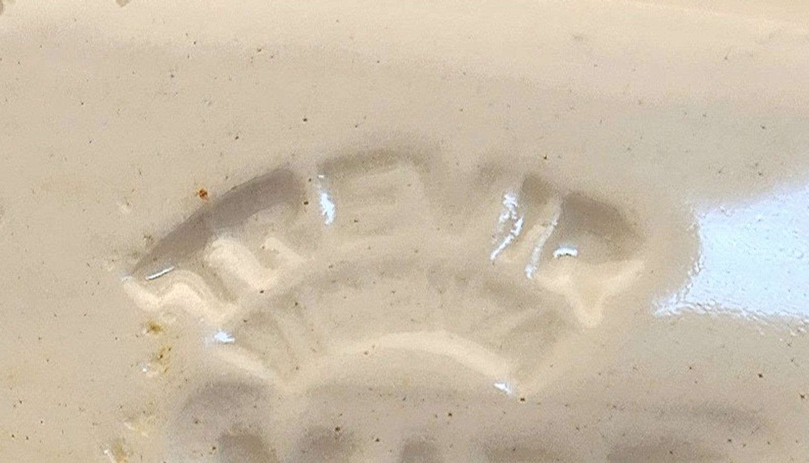 photo furniture Mid 20th Century Rural Decorative Wall Porcelain Of A Girl Looking Through Window Made By Trevir From Vincenza, Italy