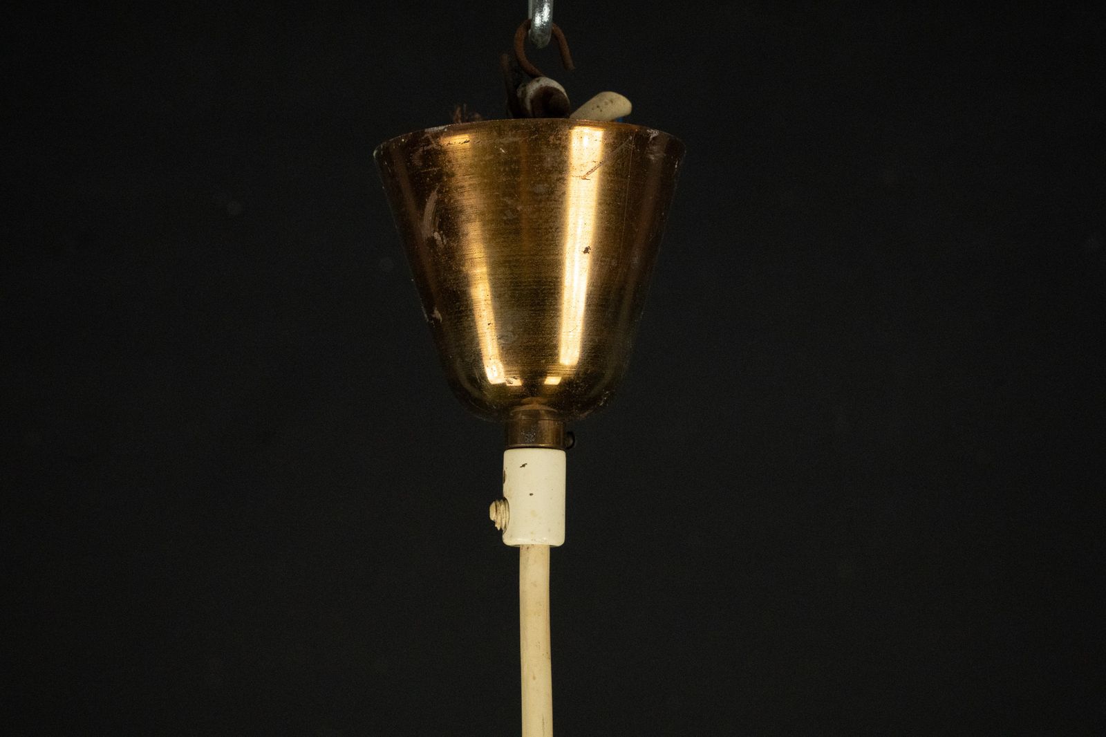 1235.0 Mid Century Italian Pendant Light In The Style Of Arredoluce Monza. Italy 1950s photo
