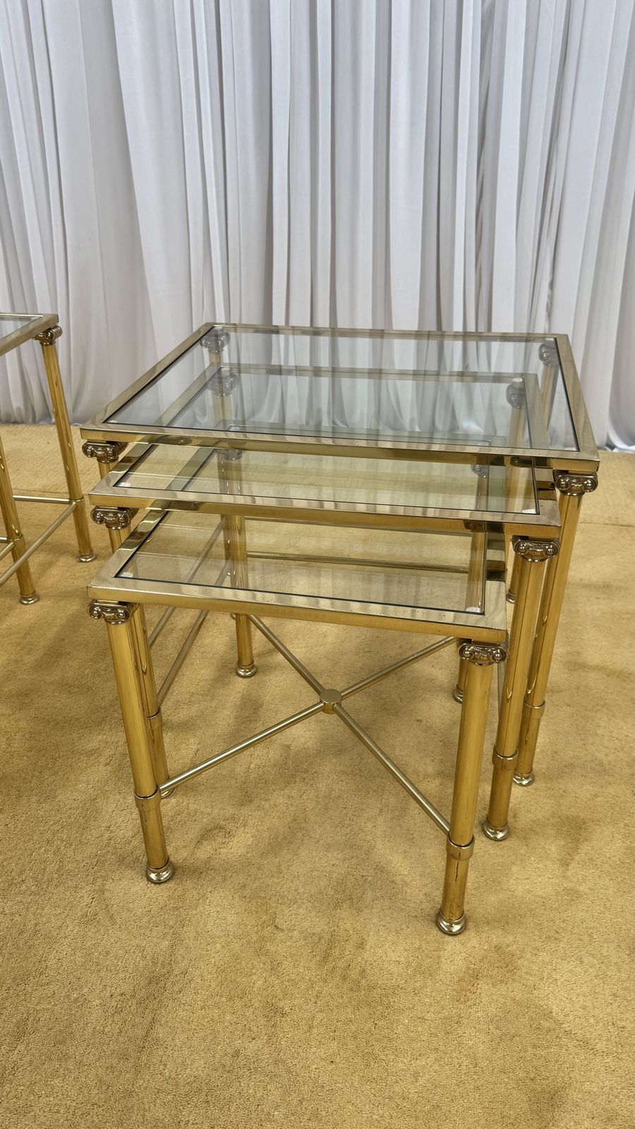 photo vintage Nest Of Tables, 1970s, Vintage