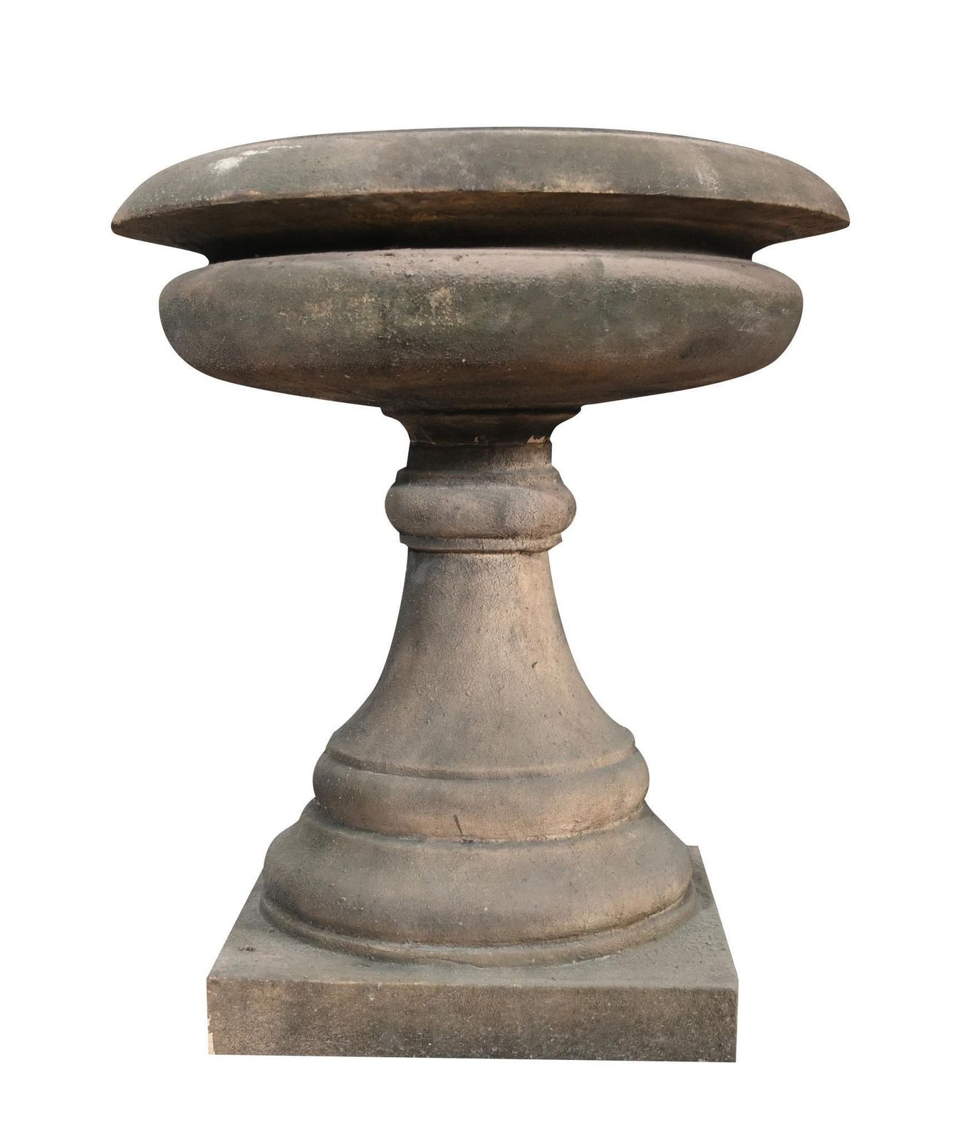 Georgian Revival Garden Tazza Font Stone Urn Bird Bath