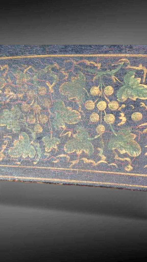 Exceptional Rare Example Of The “Harvest” Chair By Renowned American Cabinet Maker Lambert Hitchcock Circa 1810 photo Furniture