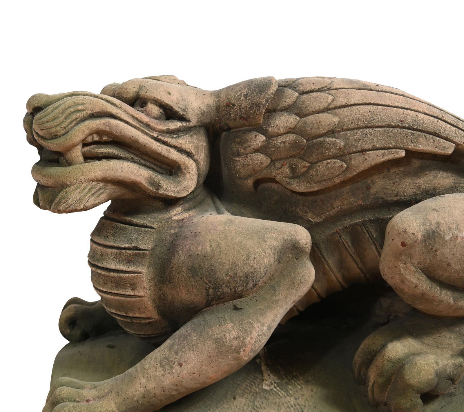 English Stone Gargoyle Garden Statue photo for sale