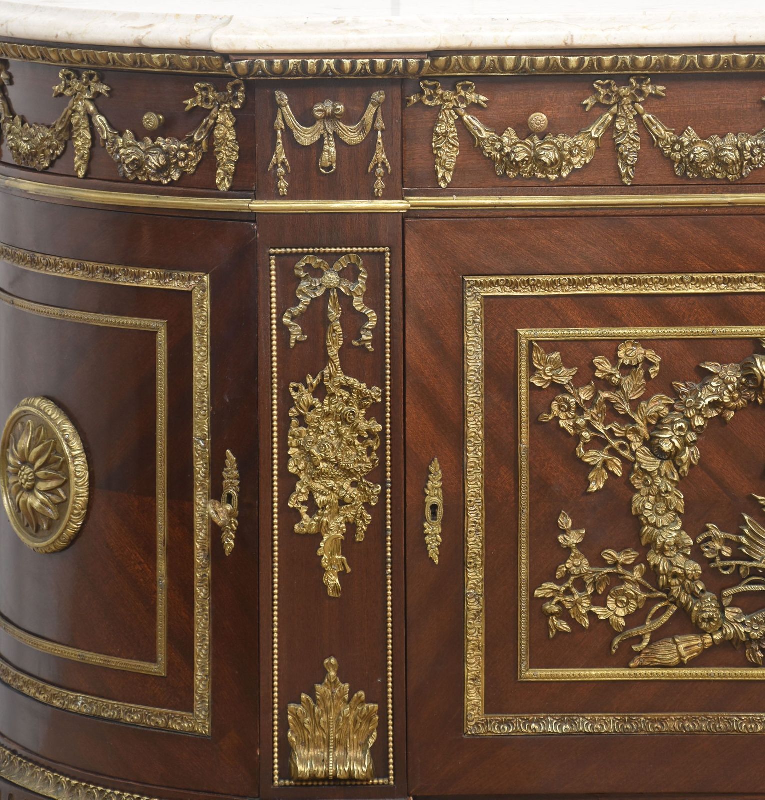 photo buy Louis XVI Style Mahogany Cabinet