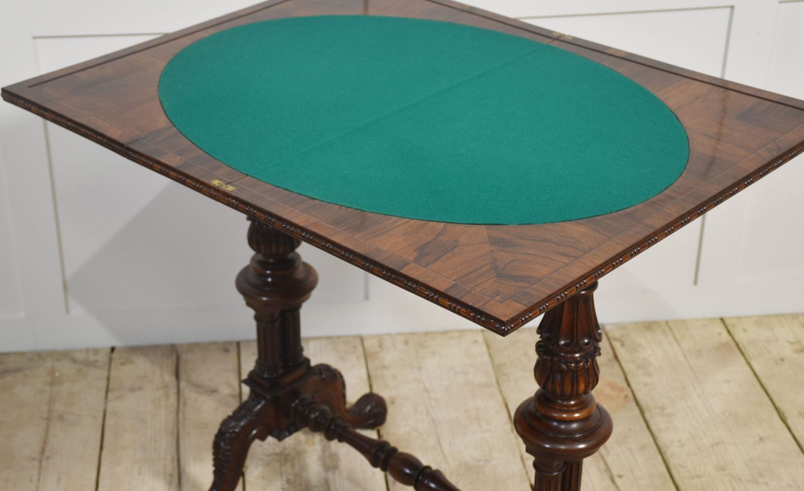 19th Century Gillows Design Rosewood Card Table photo for sale