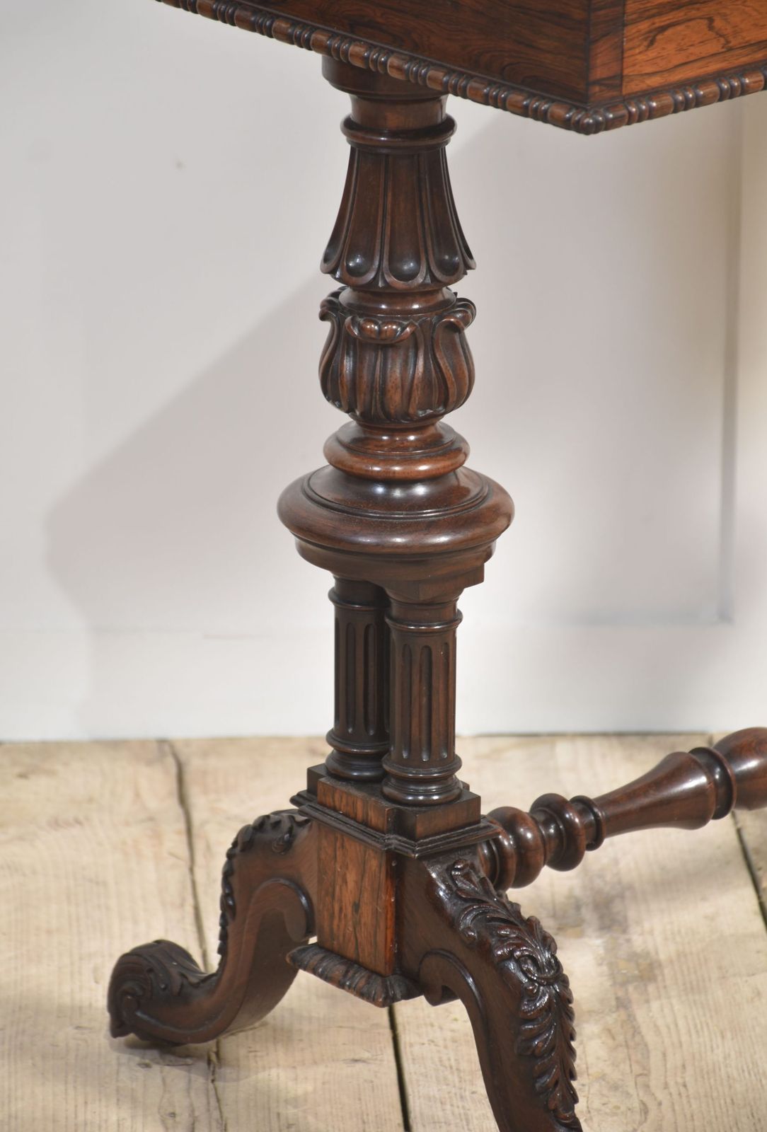 photo furniture 19th Century Gillows Design Rosewood Card Table