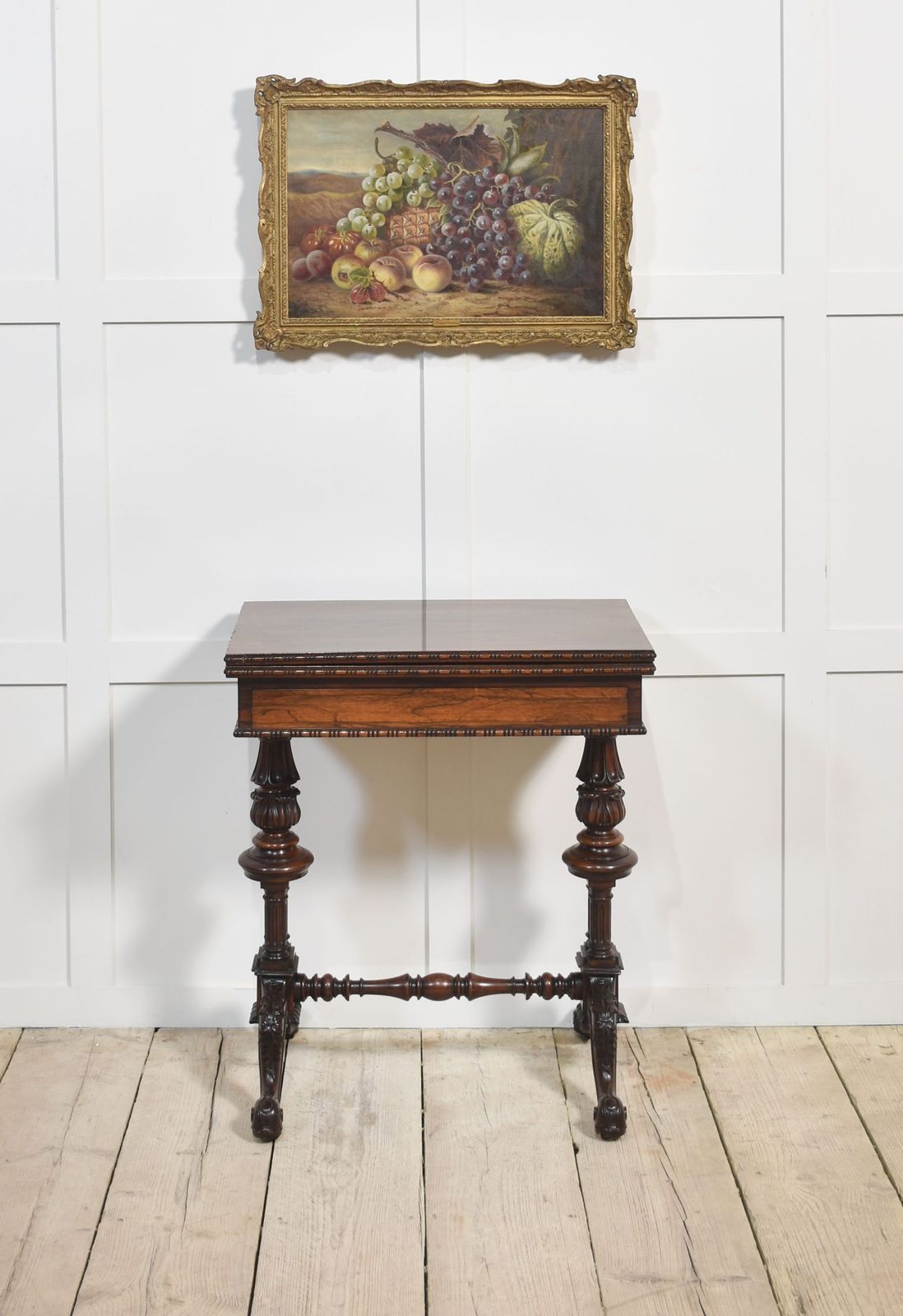 photo for sale 19th Century Gillows Design Rosewood Card Table