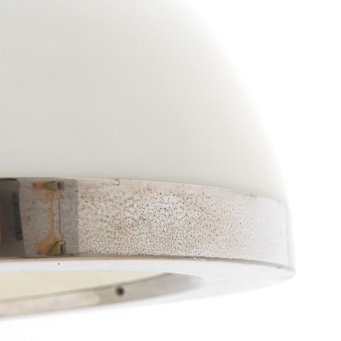 Lighting Opaline Glass Chandelier By Pia Guidetti Crippa For Lumi, 1970s photo
