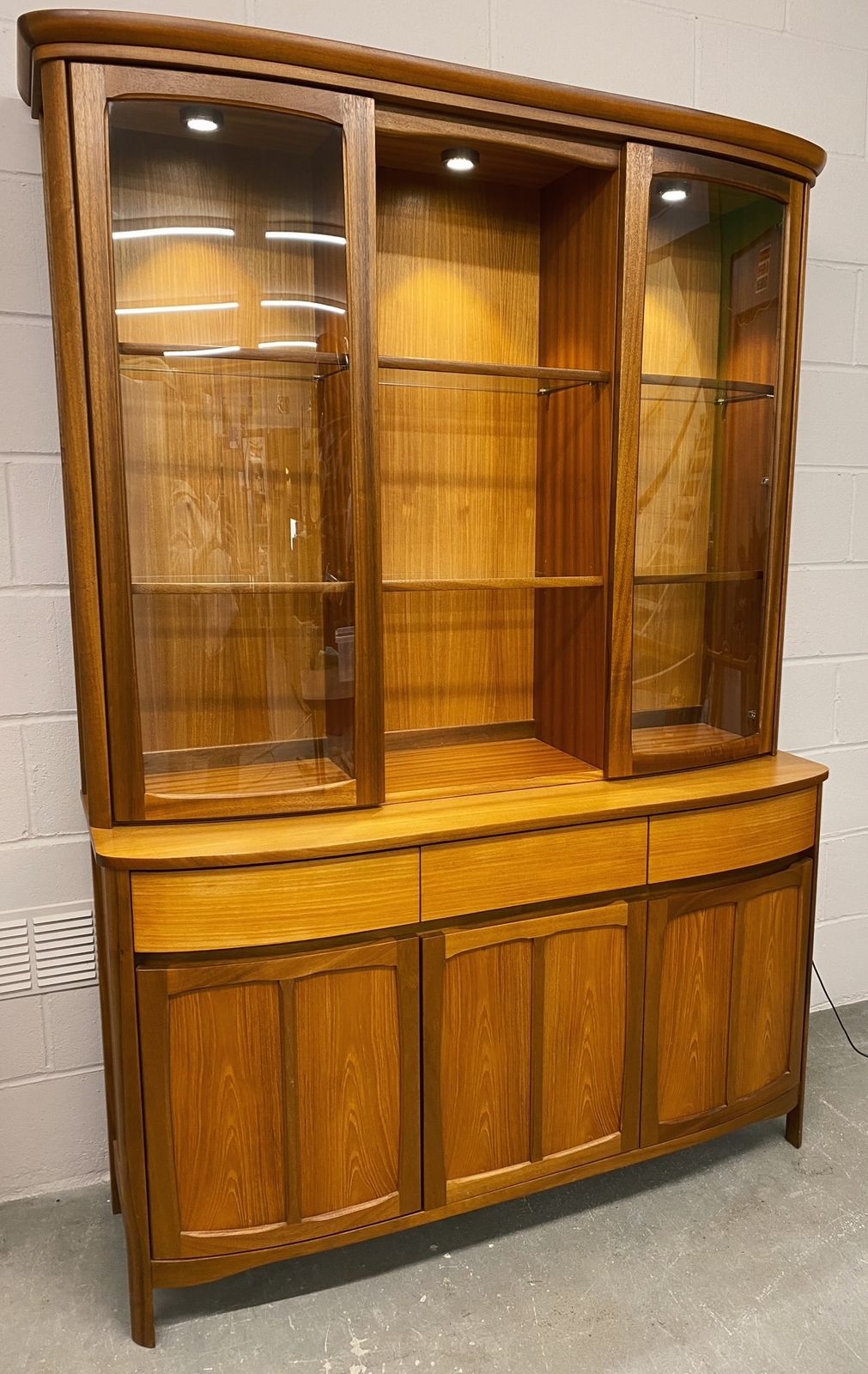 Mid Century Nathan Shades Sideboard photo vintage