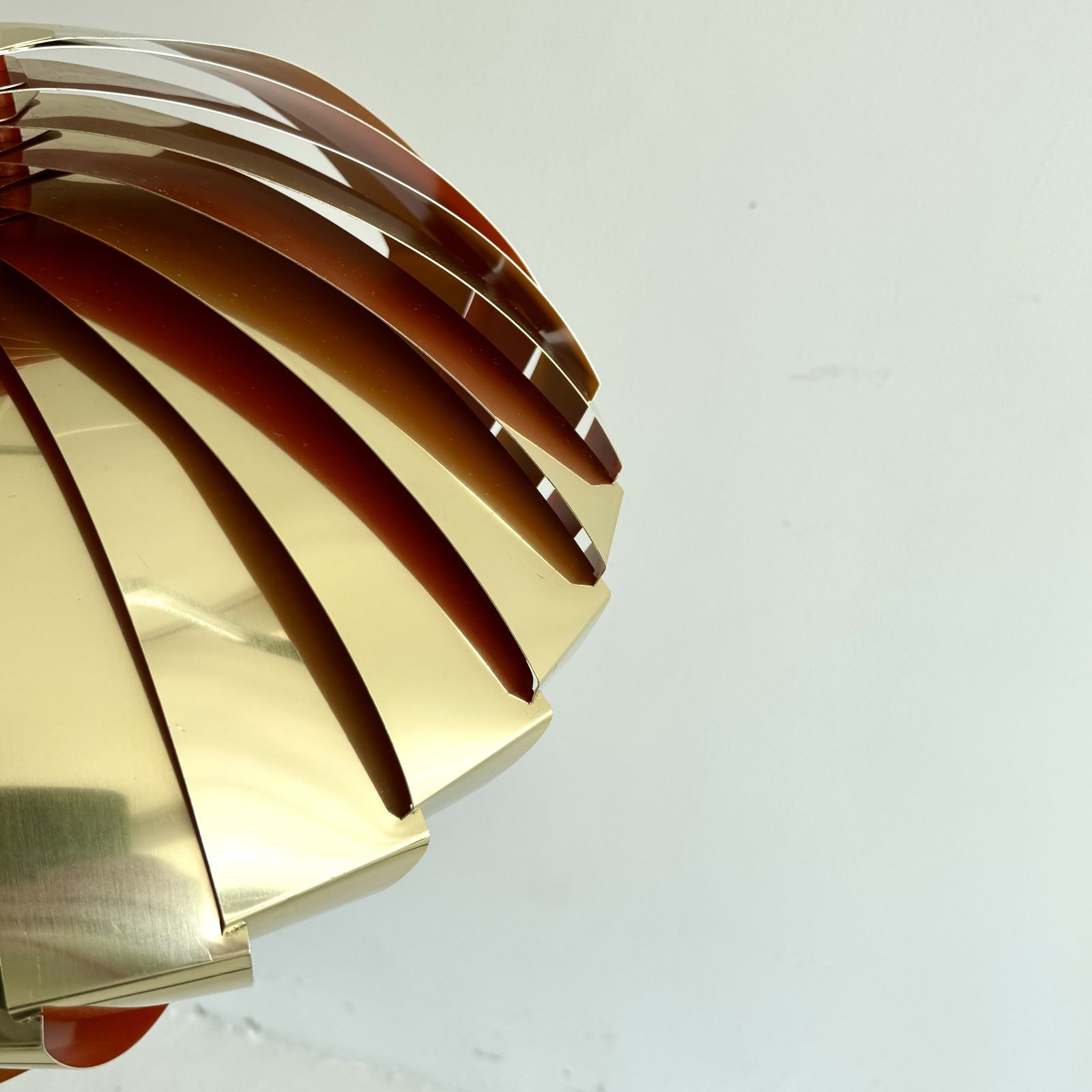 A 1960s Danish  Louis Weisdorf Konkylie Pendant Lamp For Lyfa, 1963. photo vinterior