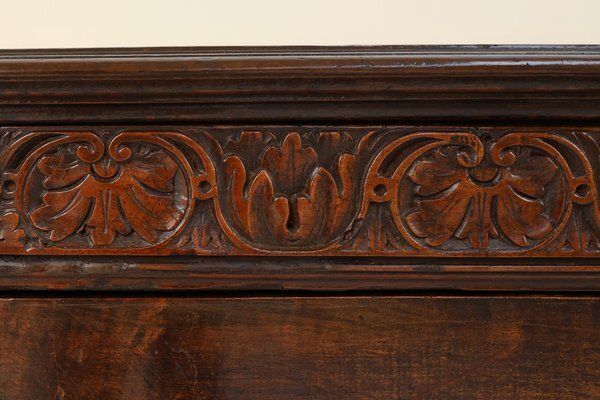 Italian Renaissance Cabinet In Walnut With Carvings, 16th Century photo Furniture