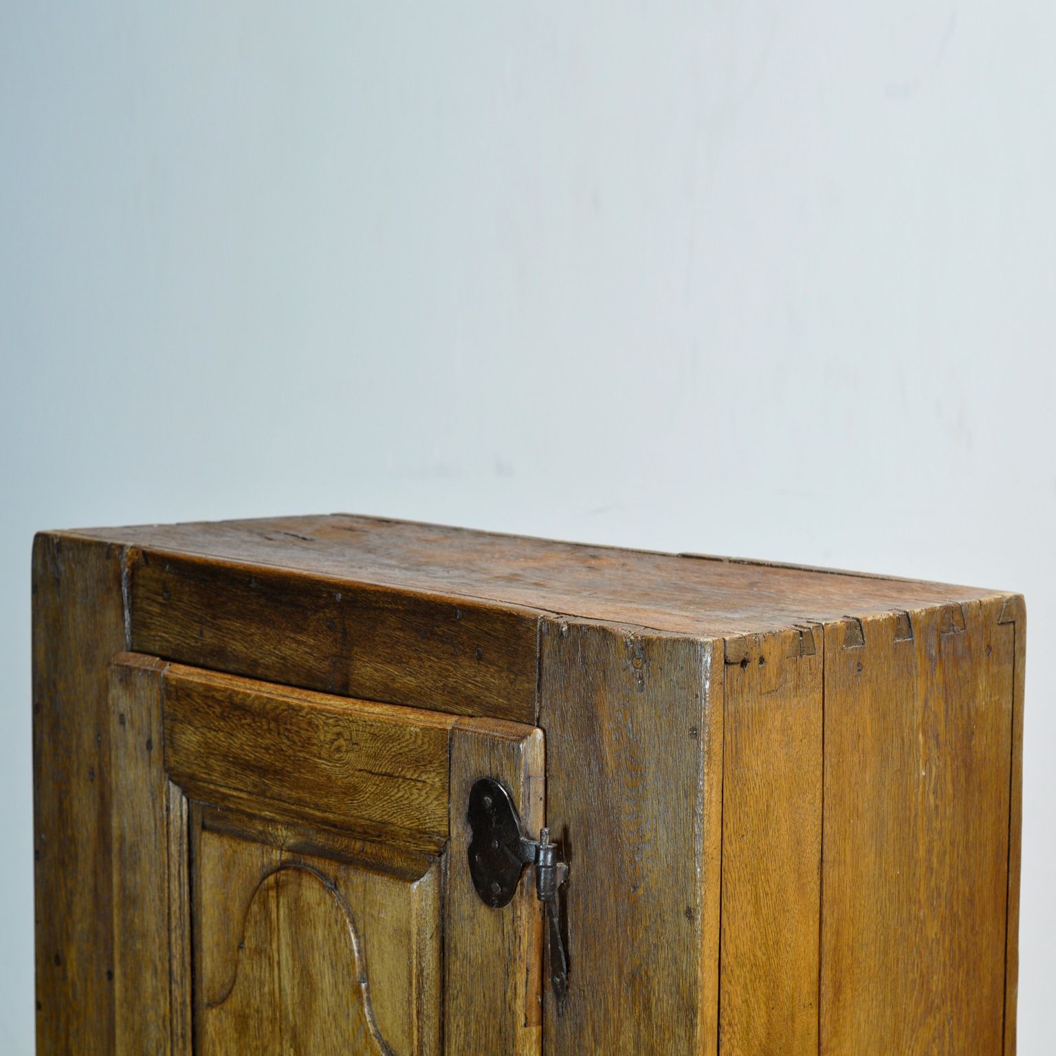 photo buy Antique Oak French Cabinet, Circa 1820