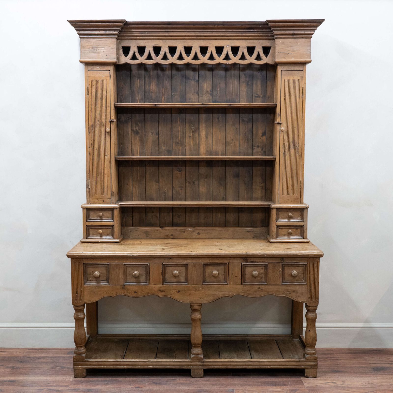 English Stripped Pine Dresser