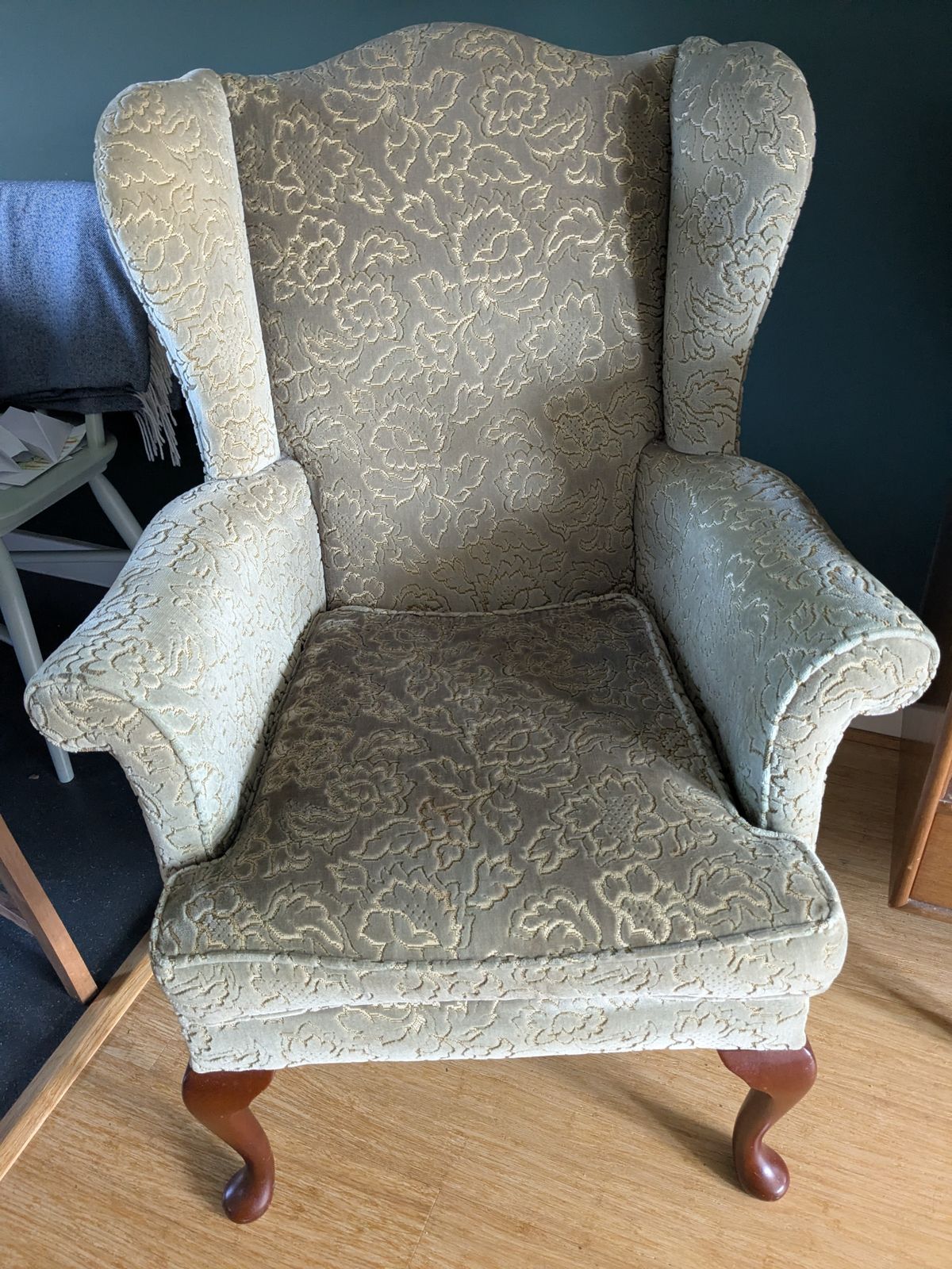 Parker Knoll Green Armchair