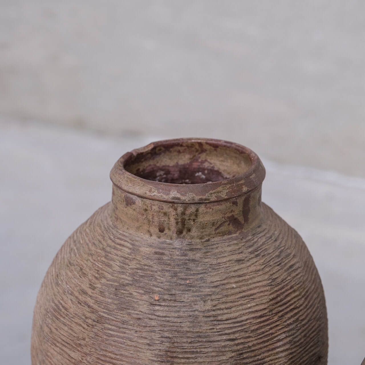 photo for sale Vintage Ceramic Asian Water Pot