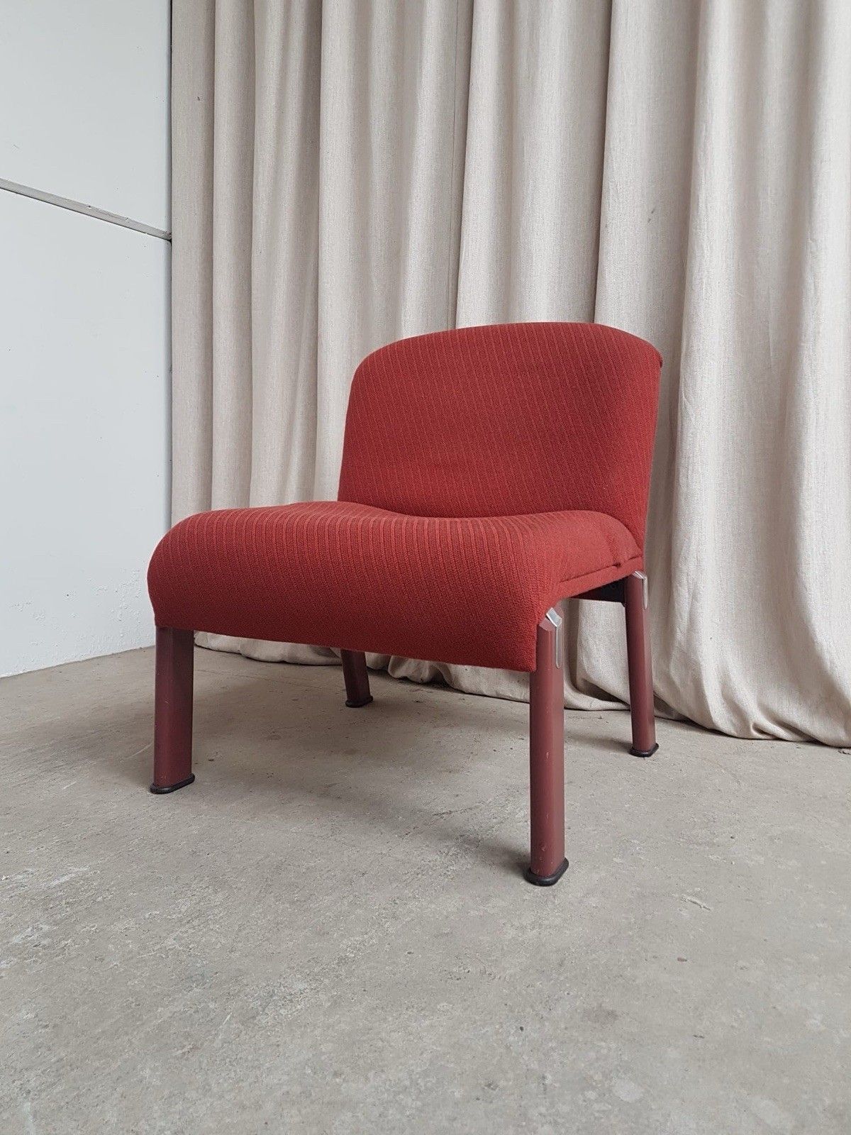 Vtg Late Mid Century Modernist Studio Lounge Chair Scandi Retro Post Modern R801 photo vinterior