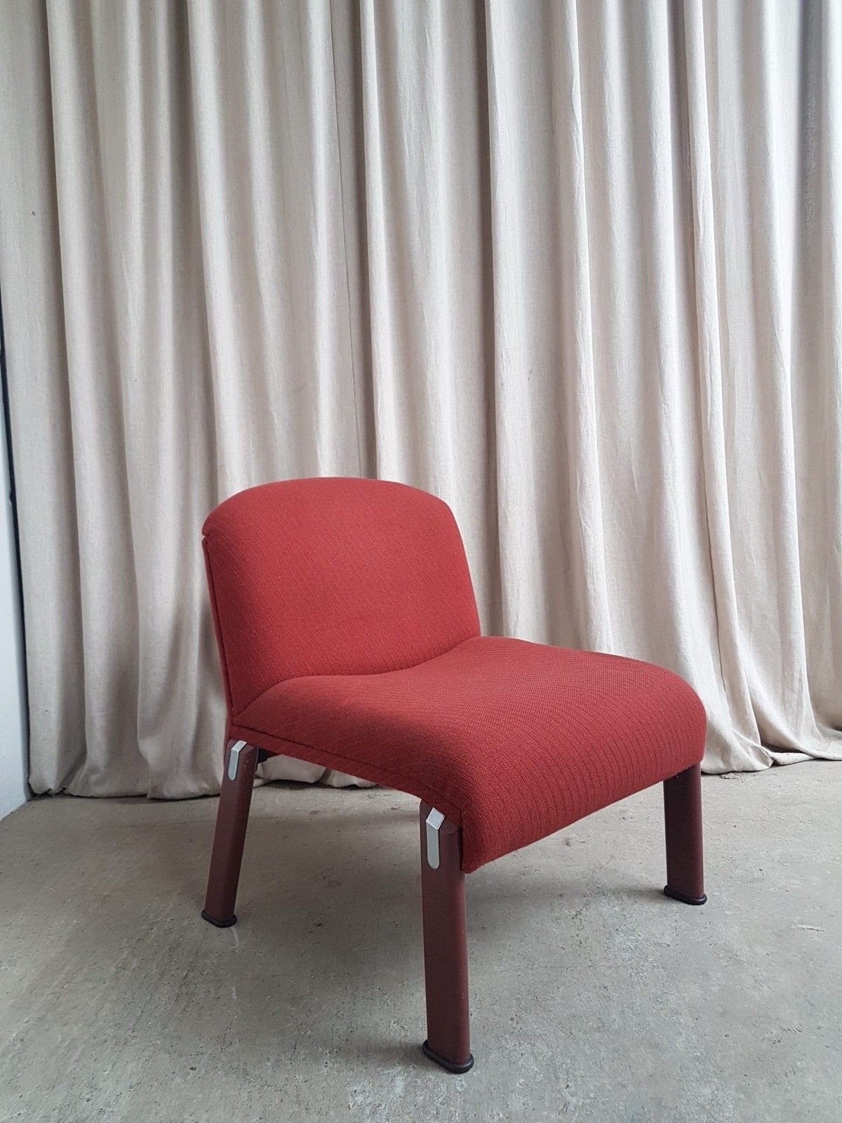 Vtg Late Mid Century Modernist Studio Lounge Chair Scandi Retro Post Modern R801 photo vintage