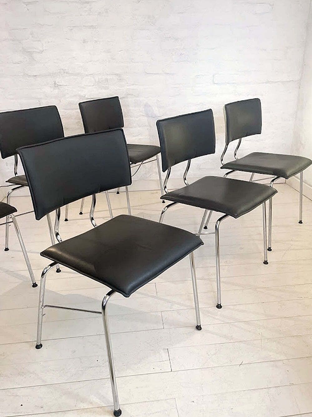photo vinterior Sparta Leather Chair By Christoph Hindermann For Dietiker 1990s