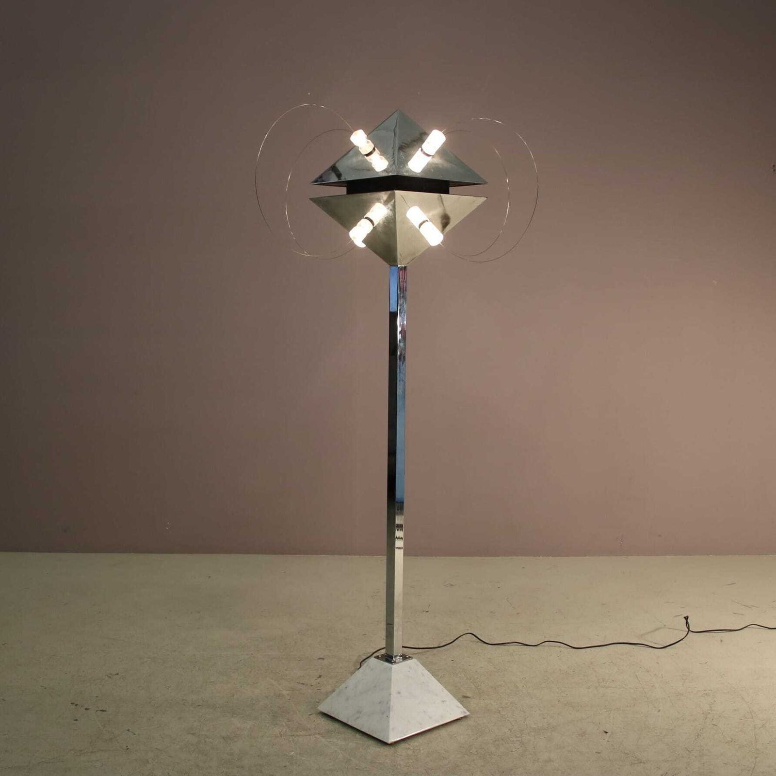 Unique Prototype B.T. Floor Lamp By Studio A.R.D.I.T.I., Italy 1973