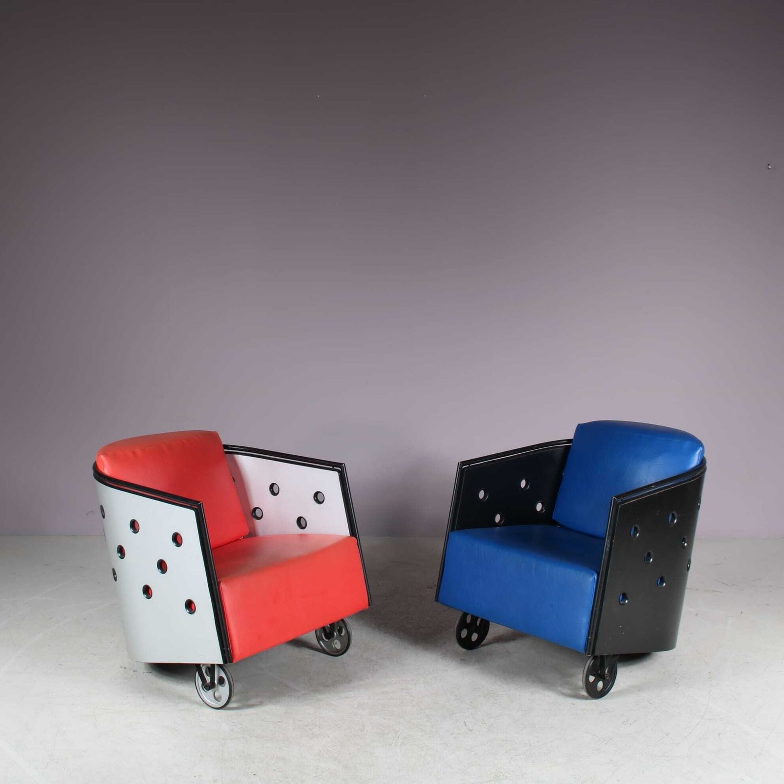 Showmodel “Humptydumpty” Lounge Chairs By Pierre Mazairac & Karel Boonzaaijer, Netherlands 1980