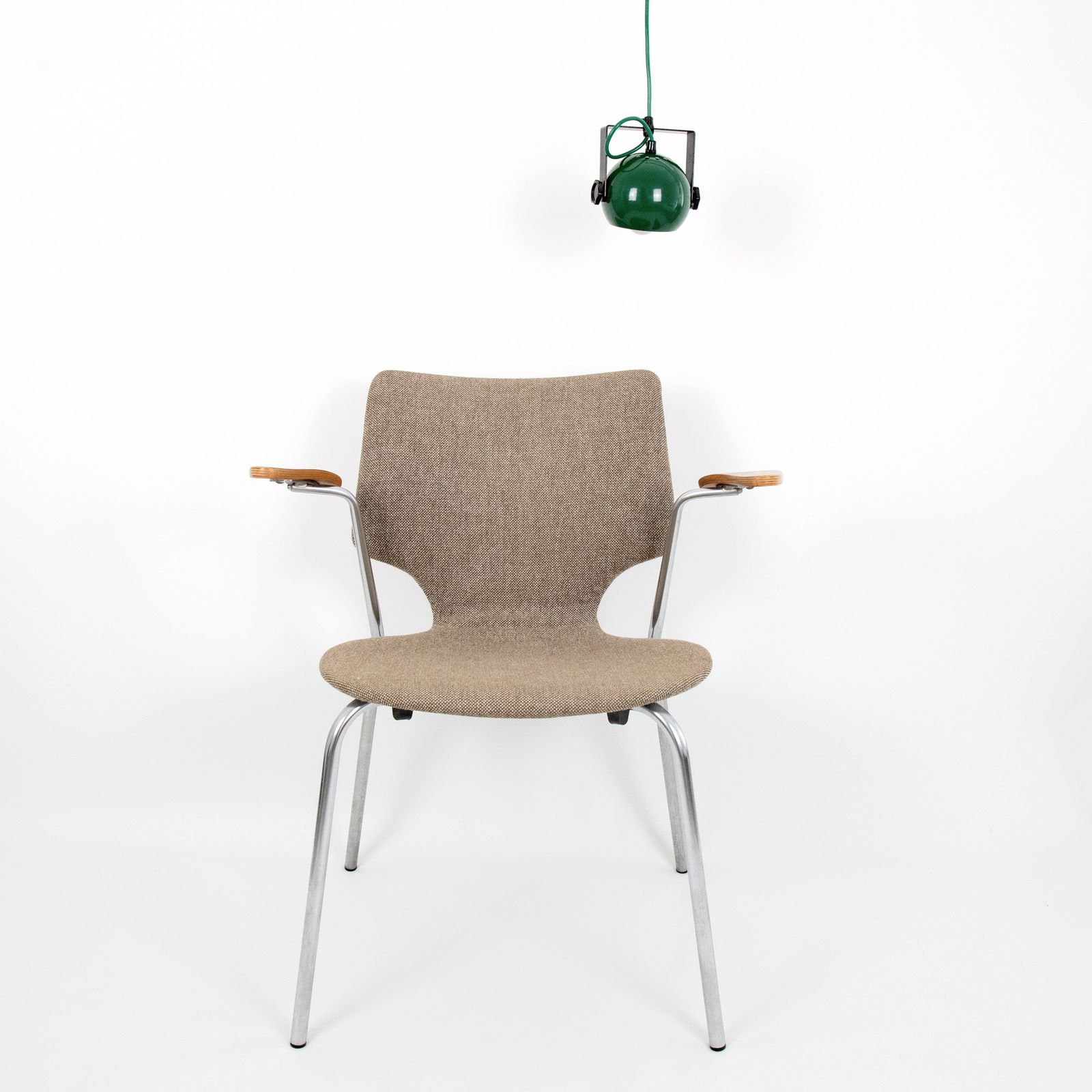 Green Space Age Hanging Ball Lamp By Abo Randers Of Denmark, 1970s photo 85.0