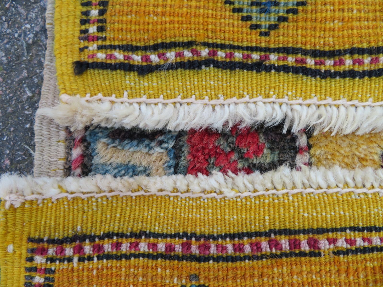 photo vinterior Antique Turkish Konya Yatak Rug. Central Anatolia.Circa 1870. 173cm X 123cm.