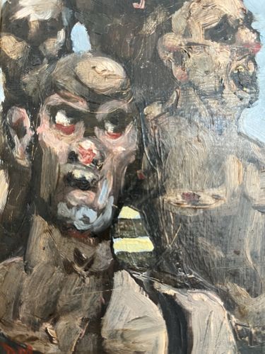 Donald Macleod Scottish Oil On Board Contemporary Art photo 375.0