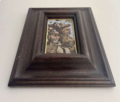 photo furniture Donald Macleod Scottish Oil On Board Contemporary Art