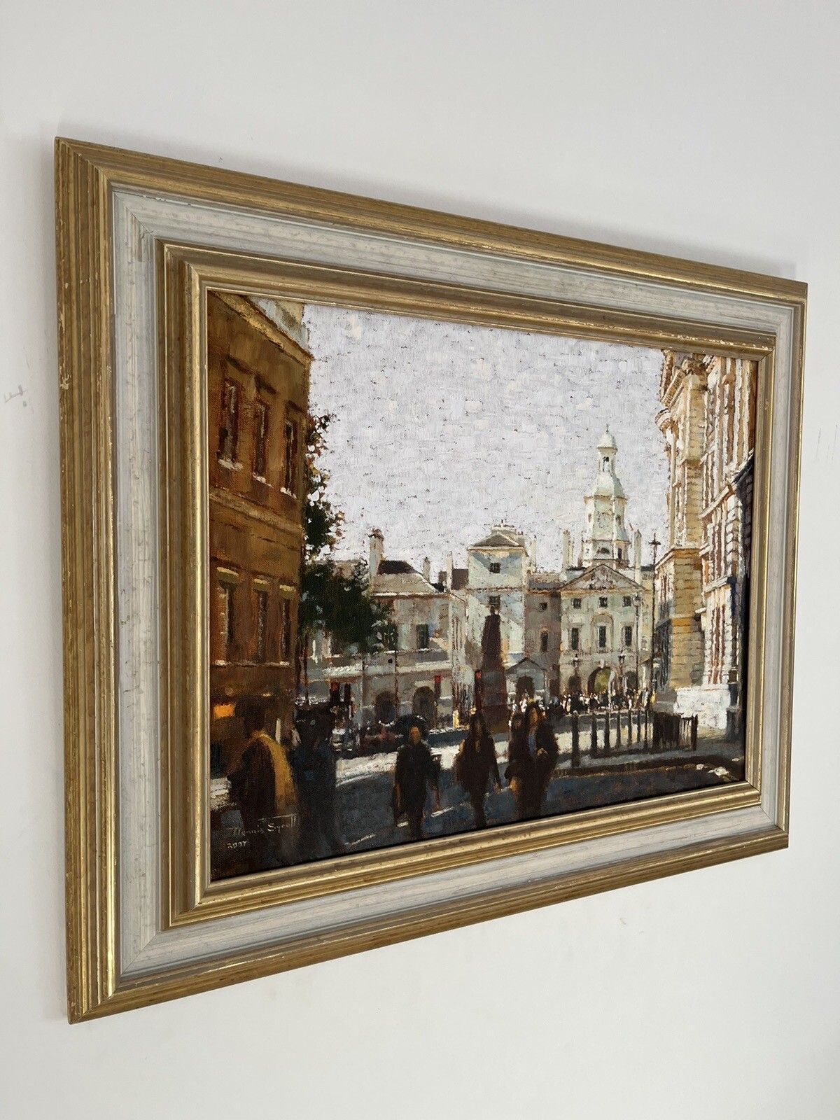 Dennis Syrett British Contemporary Impressionism Oil On Canvas photo for sale