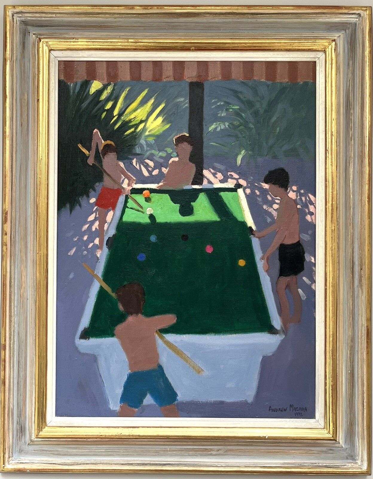 Andrew Macara British Contemporary Oil On Canvas Fine Art photo for sale