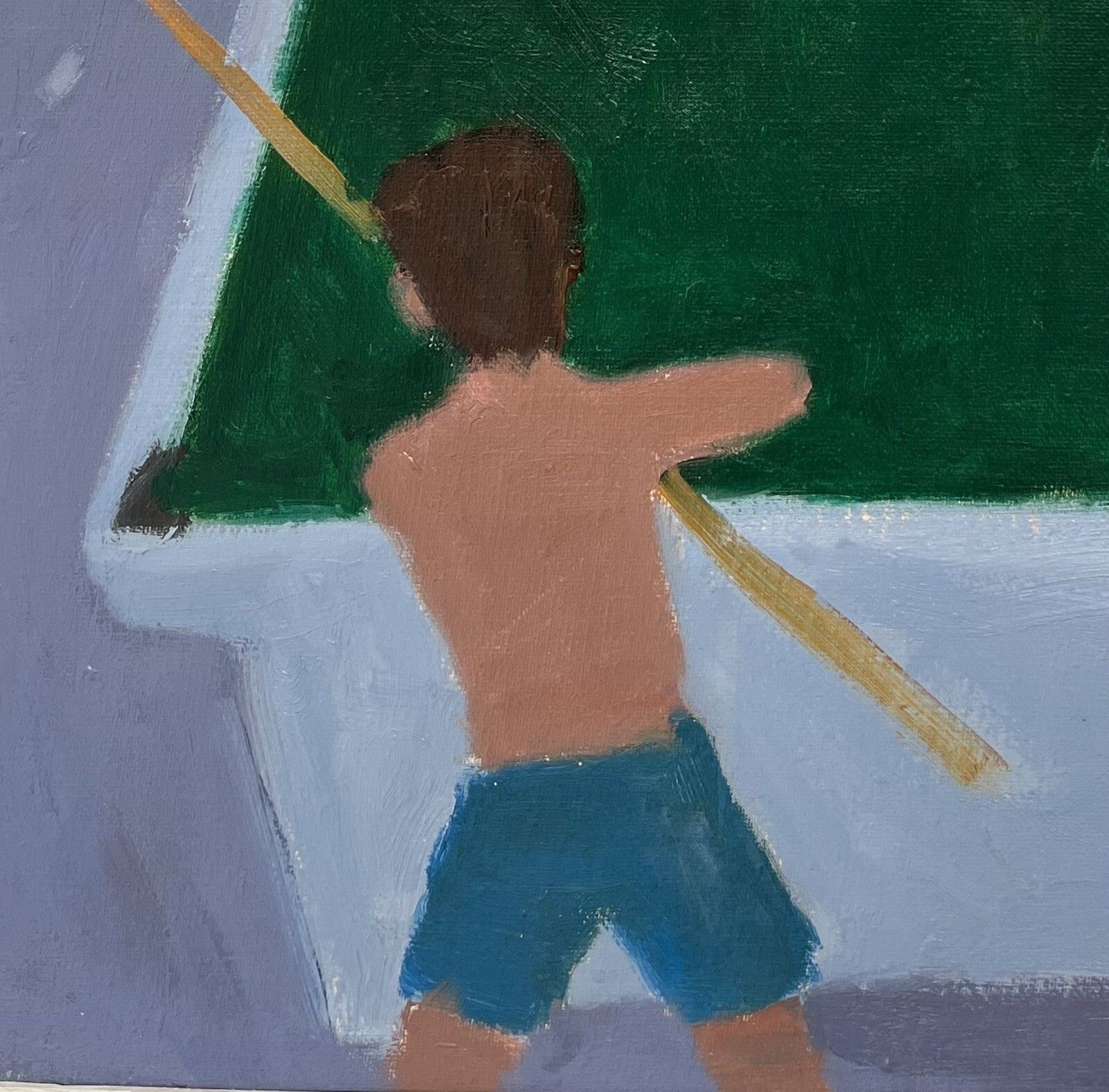 Andrew Macara British Contemporary Oil On Canvas Fine Art photo vintage
