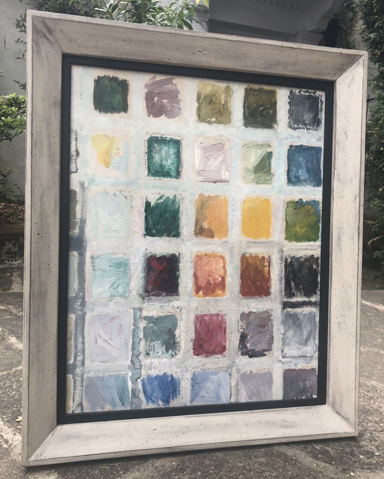 Westby William Percival Prescott British Abstract 20th Century Oil On Canvas photo Art