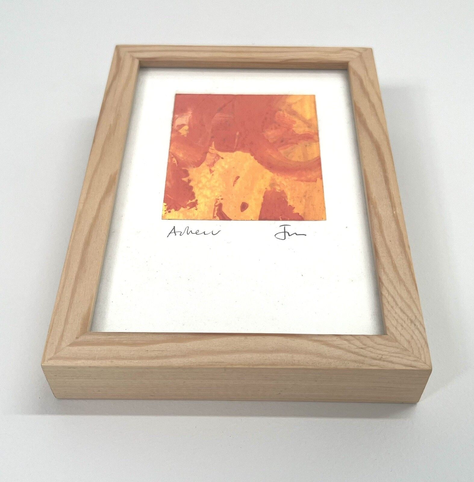 John Miller ‘Miniature’  British Contemporary Gouache On Paper photo for sale