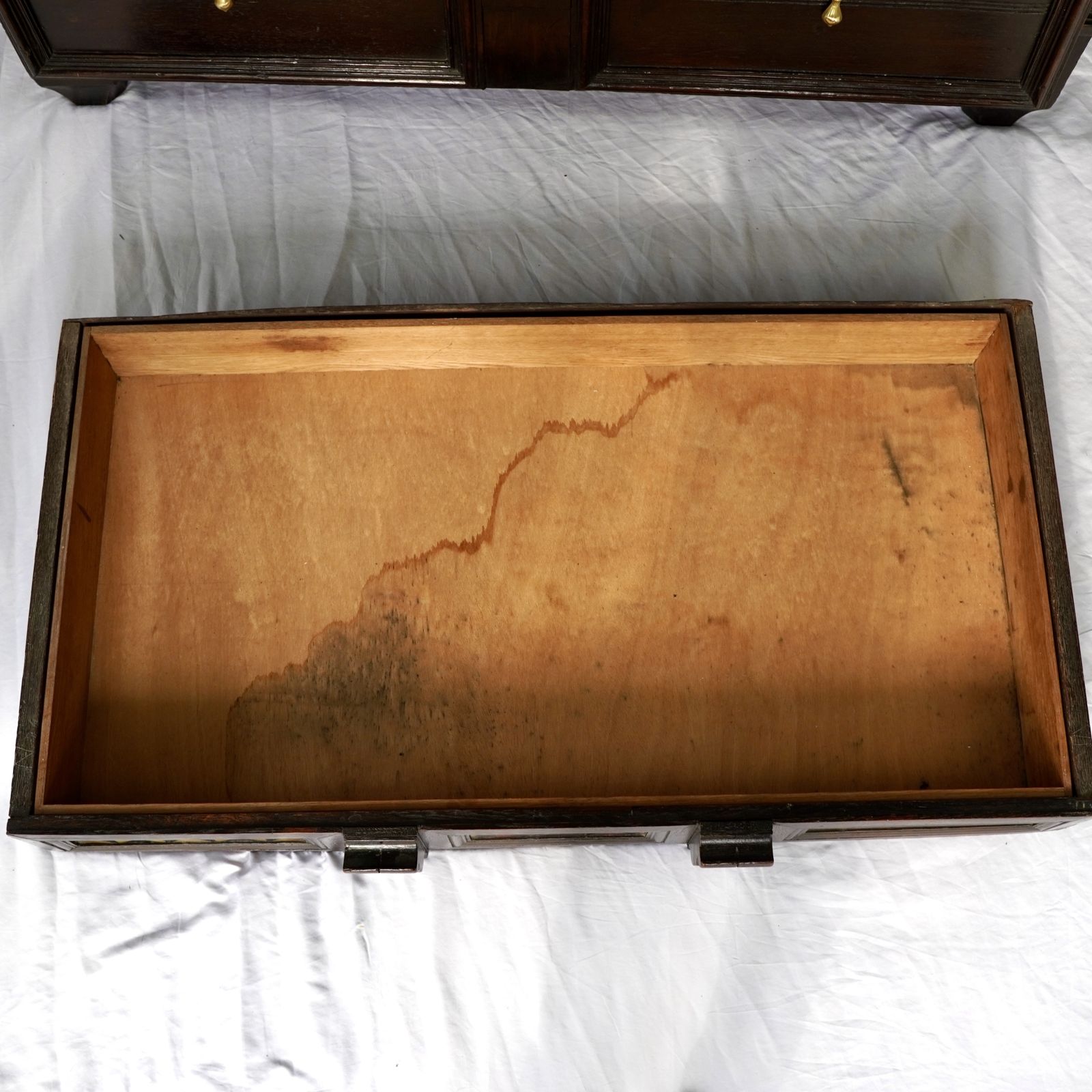 17th Century & Later Oak Coffer/ Chest Of Drawers photo vinterior