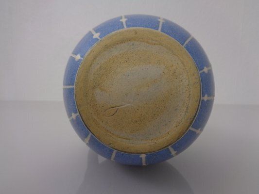 Studio Ceramic Vase By Carl Fischer For Bürgel, 1960s photo buy