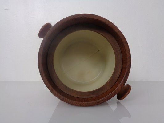 photo for sale Danish Teak Ice Bucket 1960s