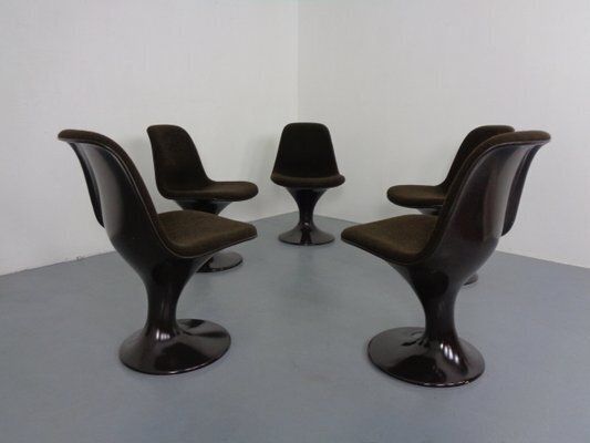 Orbit Chairs By Farner & Grunder For Herman Miller, 1970s, Set Of 5 photo buy
