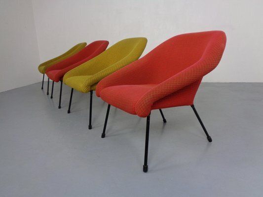 German Club Chairs, 1960s, Set Of 4 photo 1010.0