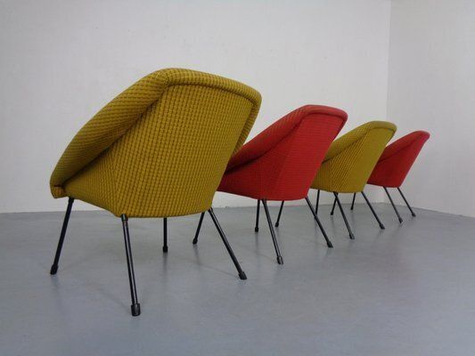 German Club Chairs, 1960s, Set Of 4 photo vinterior