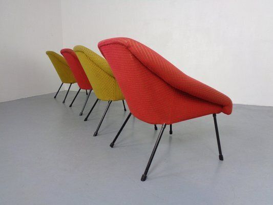 German Club Chairs, 1960s, Set Of 4 photo buy
