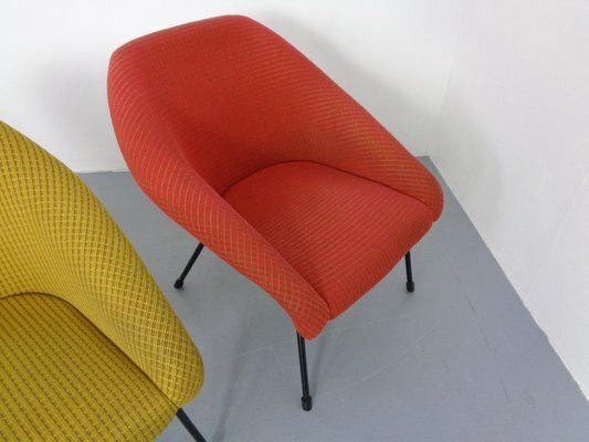 photo vinterior German Club Chairs, 1960s, Set Of 4