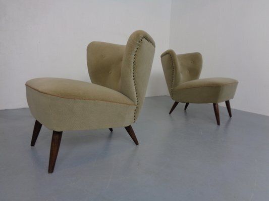 Set Of German Organic Club Chairs, 1950s photo furniture