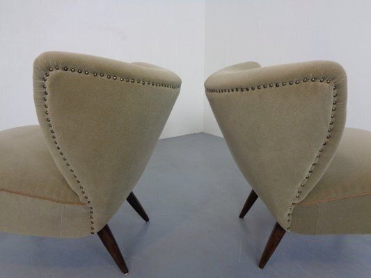 Set Of German Organic Club Chairs, 1950s photo vintage