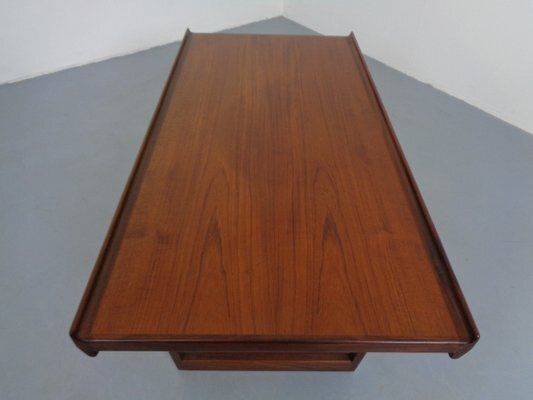 Furniture Teak Coffee Table By Peter Løvig Nielsen For Dansk Design, Denmark, 1968 photo