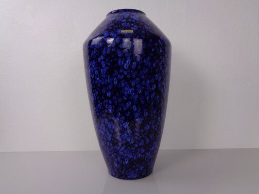 Large Pop Art Model 540 48 Vase In Glazed Ceramic From Scheurich, 1970s