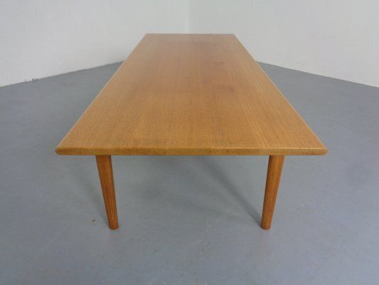 photo furniture Teak Coffee Table By Hans J. Wegner For Andreas Tuck, 1950s