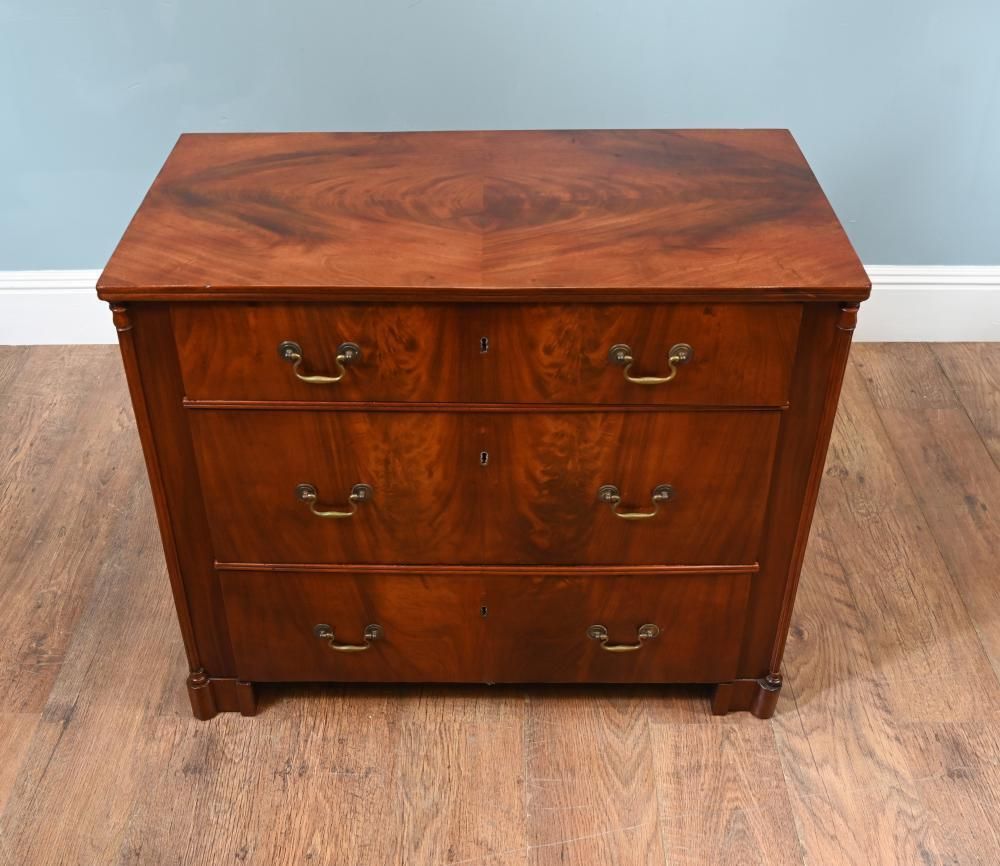 Victorian Mahogany Chest Drawers 1880 Commode photo Furniture
