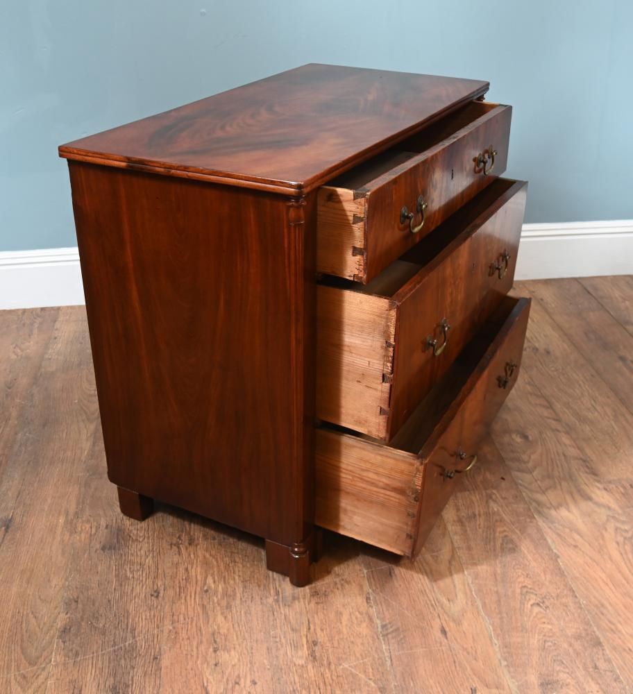 Victorian Mahogany Chest Drawers 1880 Commode photo buy
