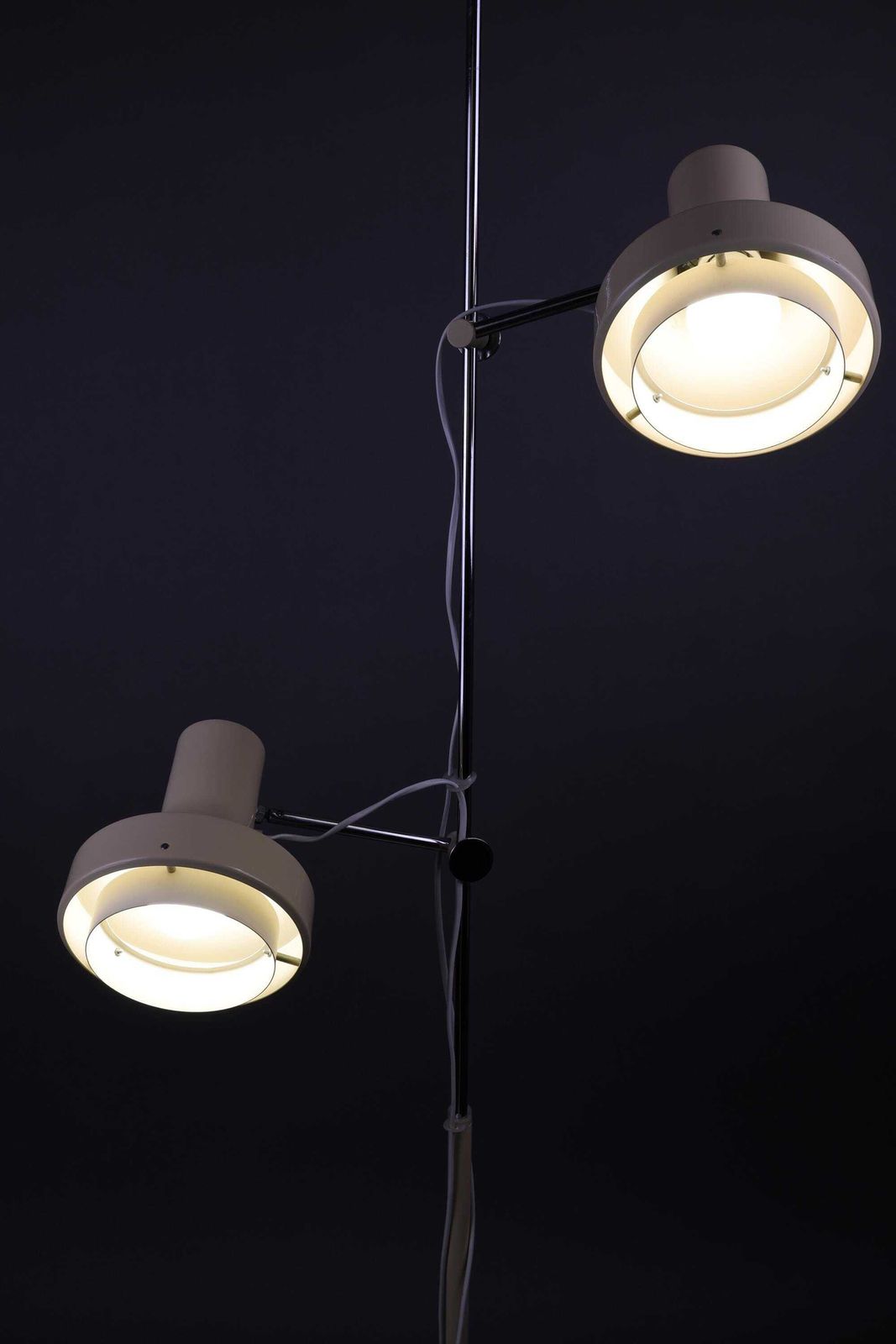 1970s Cream Floor Lamp | Vintage Adjustable Lamp | Mid Century Modern Lighting photo buy