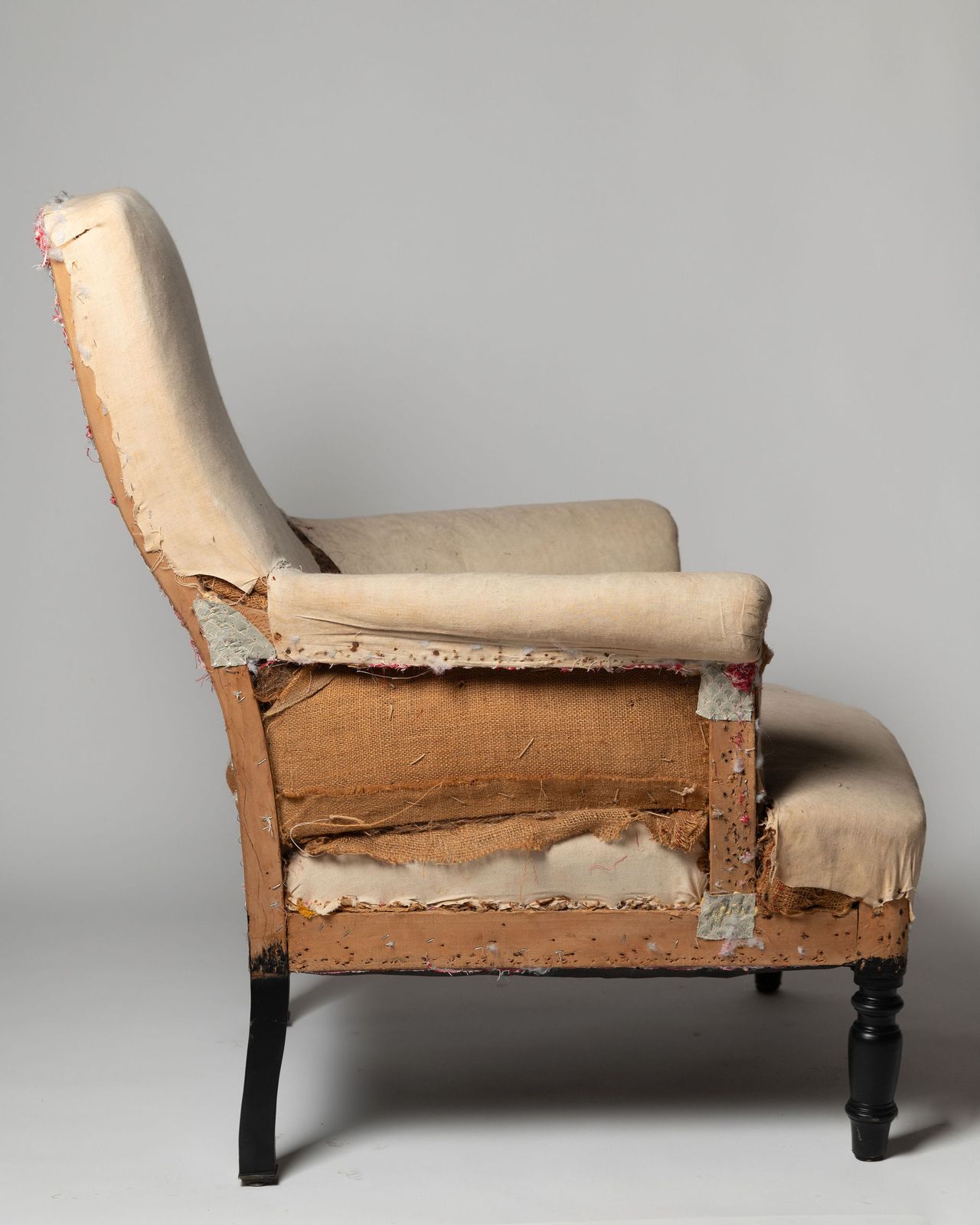 Antique French Chair, Seat Depth 21 Inches. photo Furniture